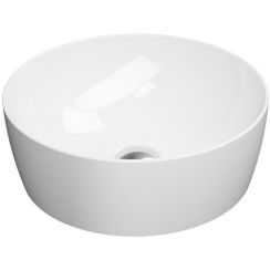 GSI Sand lavabo 40x40 cm ronde à poser blanc 903911