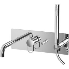 Paffoni Joker mitigeur bain-douche encastrée chrome JK001CR