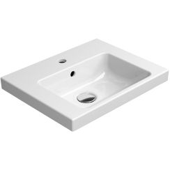 GSI Norm lavabo 50x40 cm rectangulaire classique blanc 8638111