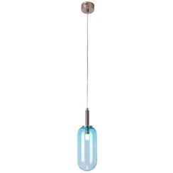 Candellux Fiuggi lampe suspendue 1x6 W bleu 50133213
