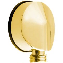 Sapho raccord coudé doré 9815