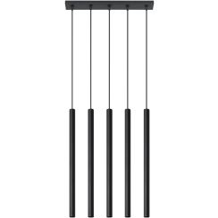 Sollux Lighting Pastelo lampe suspendue 5x40 W noir SL.0472