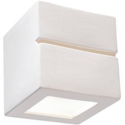 Sollux Lighting Leo Line applique murale 1x60 W blanc SL.0230