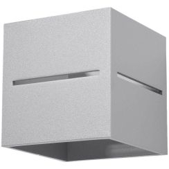 Sollux Lighting Lobo applique murale 1x40 W gris SL.0205