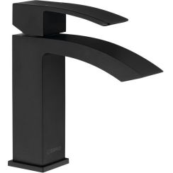 Sapho Ginko mitigeur de lavabo sur pied noir 1101-06B