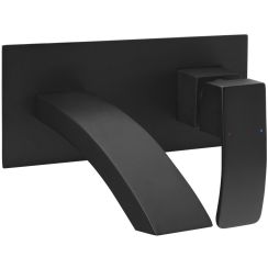Sapho Ginko mitigeur de lavabo encastrée noir 1101-07B