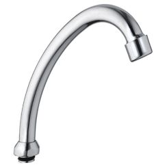 Aqualine bec pour mitigeur de baignoire chrome 15J130