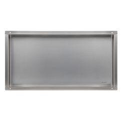 Balneo Wall-Box No Rim Inox étagère encastrée 60 cm acier OB-IN4-NR