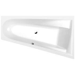 Polysan Chiquita baignoire d’angle 170x100 cm côté droit blanc 92619