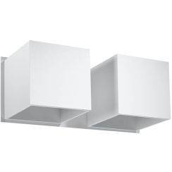 Sollux Lighting Quad 2 applique murale 2x40 W blanc SL.0656