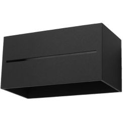 Sollux Lighting Lobo Maxi applique murale 2x40 W noir SL.0530