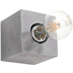 Sollux Lighting Ariz applique murale 1x60 W gris SL.0682