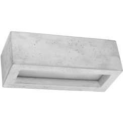 Sollux Lighting Vega applique murale 1x60 W gris SL.0992