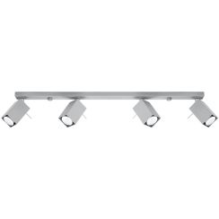 Sollux Lighting Merida plafonnier 4x40 W gris SL.0461