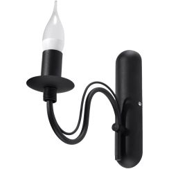 Sollux Lighting Minerwa applique murale 1x40 W noir SL.0220