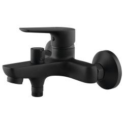 Aqualine Lotta mitigeur bain-douche murale noir LT610B