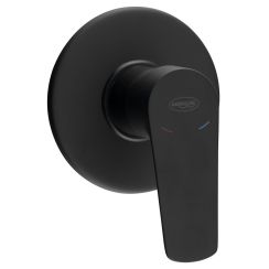 Aqualine Lotta mitigeur de douche encastrée noir LT741B