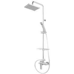 FDesign Pinea ensemble de douche mural oui chrome FD1-PNA-7USET-11