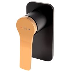 FDesign Seppia mitigeur de douche encastrée noir FD1-SPA-7PA-25