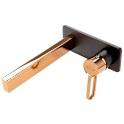 FDesign Zaffiro mitigeur de lavabo encastrée noir FD1-ZFR-3PA-25