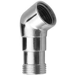 Sapho coude de tuyauterie chrome AR067
