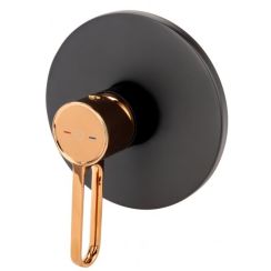 FDesign Zaffiro mitigeur de douche encastrée noir FD1-ZFR-7PA-25