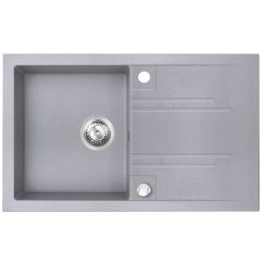 FDesign Carioca évier en granit 78x48 cm gris/graphite/onyx FD9-13-4878-44