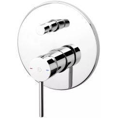FDesign Flusso mitigeur bain-douche encastrée chrome FD1-FLS-7P-11