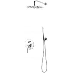 FDesign Flusso ensemble de douche encastré oui chrome FD1-FLS-7PSET1-11