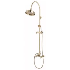 FDesign Lacrima ensemble de douche mural oui || FD1-LRA-7SET1-66