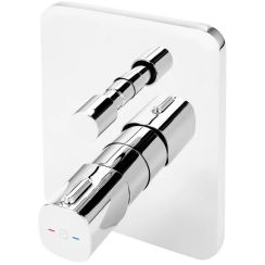 FDesign Meandro mitigeur bain-douche encastrée chrome FD1-MDR-7P-11