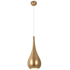 MaxLight Drop lampe suspendue 1x40 W doré P0436