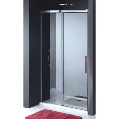Polysan Altis Line porte de douche 161 cm coulissant chrome brillant/verre transparent AL4315C