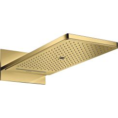Axor ShowerSolutions douche à effet de pluie 58x25.8 cm rectangulaire doré 35283990