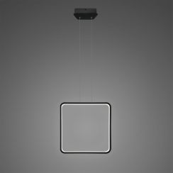 Altavola Design Ledowe Kwadraty lampe suspendue 1x19 W noir LA079/X_40_in_4k_black