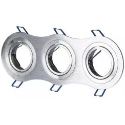 V-TAC spot encastré 3x W aluminium 3604