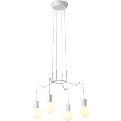 Candellux Basso lampe suspendue 4x40 W blanc 34-71002