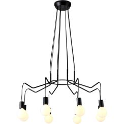Candellux Basso lampe suspendue x40 W noir 38-71057