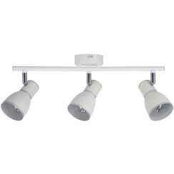Candellux Fido plafonnier 3x40 W blanc-chrome 93-63403