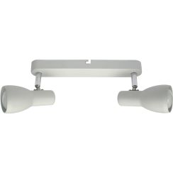 Candellux Picardo plafonnier 2x40 W blanc 92-44181