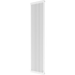 Instal Projekt Tubus 2 radiateur d’intérieur 199.3x47 cm podłączenie inférieur blanc TUB2-200/10D50