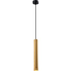 Candellux Tubo lampe suspendue 1x25 W bois 31-78599