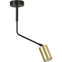Emibig Verno plafonnier 1x8 W noir-doré 655/1