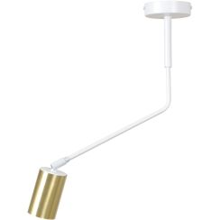 Emibig Verno plafonnier 1x8 W blanc-doré 656/1