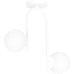 Emibig Kalf plafonnier 2x10 W blanc 1031/2