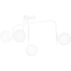 Emibig Kalf plafonnier 4x10 W blanc 1031/4B