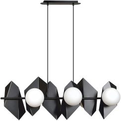 Emibig Drifton lampe suspendue 6x10 W noir 636/6