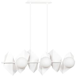 Emibig Drifton lampe suspendue 6x10 W blanc 637/6