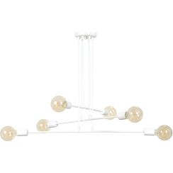 Emibig Multipo lampe suspendue 6x15 W blanc 697/6