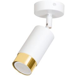Emibig Hiro plafonnier 1x8 W blanc-doré 963/1